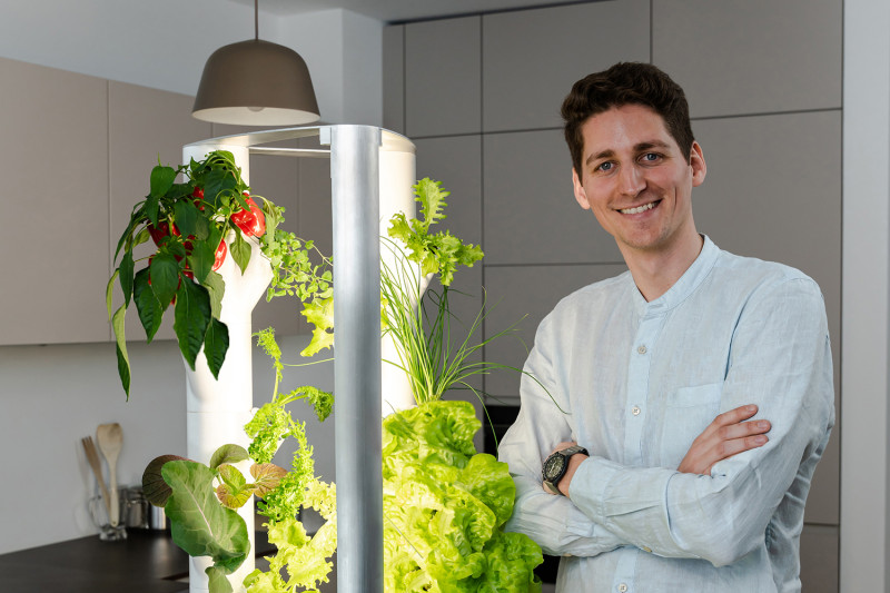 Christophe Vermeersch, Gründer von Everleaf
